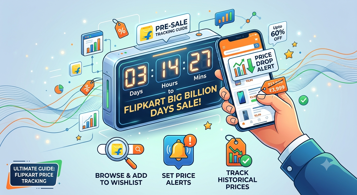 How to Track Flipkart Price Drops Before a Sale? 